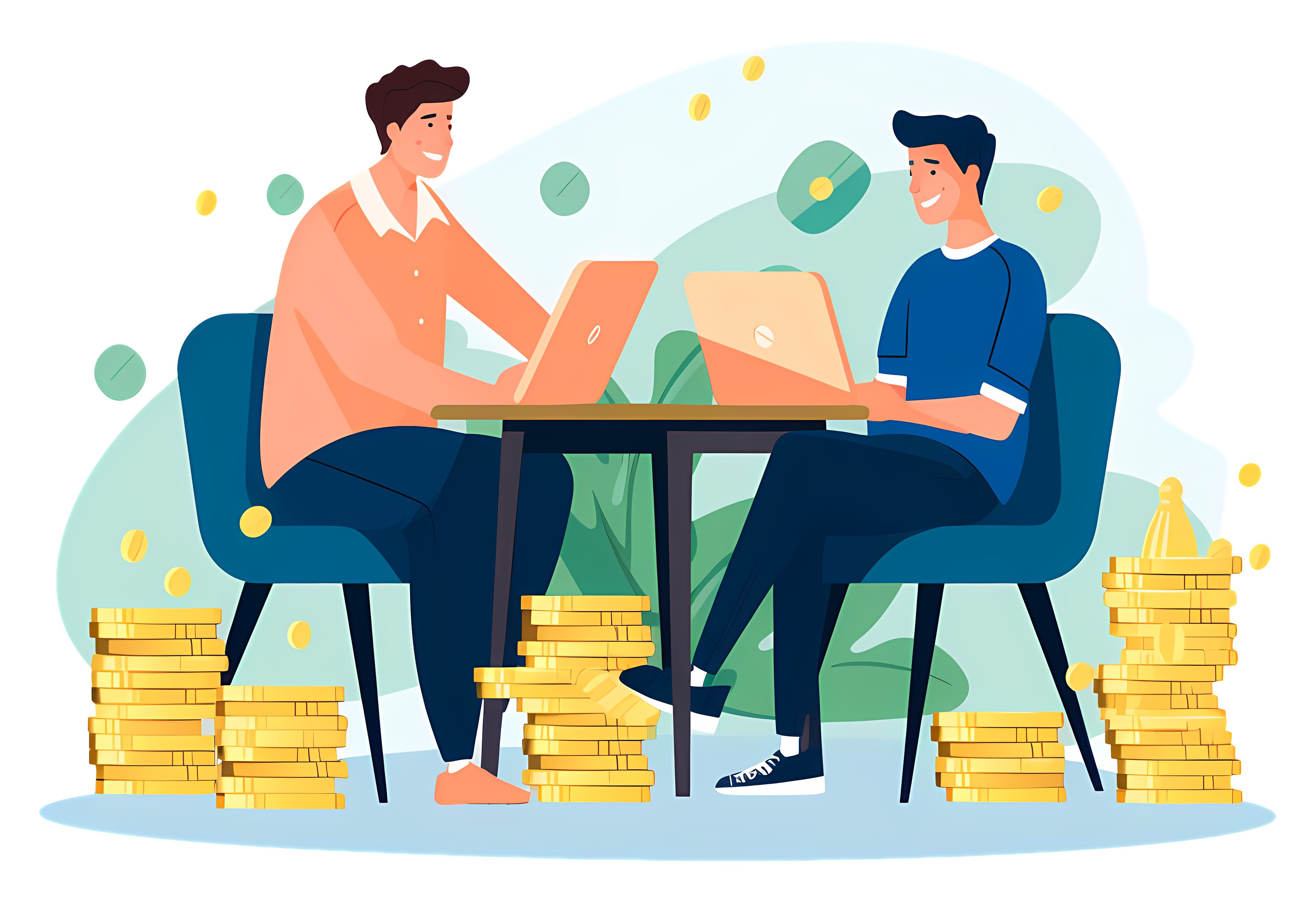 Saving Illustration